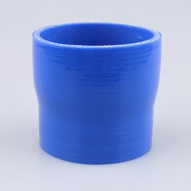 AC PERFORMANCE AC PERFORMANCE ID 3" to 2.75" (76mm to 70mm) Straight Reducer, Length 3" (76mm), 3-Ply Reinforced, Universal Automotive Pure Silicone Hose, Blue