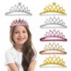 Abeillo 6 Pieces Princess tiara Sparkling Baby Girls Crown Tiara