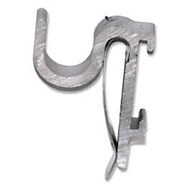 ADVANTUS 2 Inch Flip Chart Hook, Silver, 1 Each (50012)
