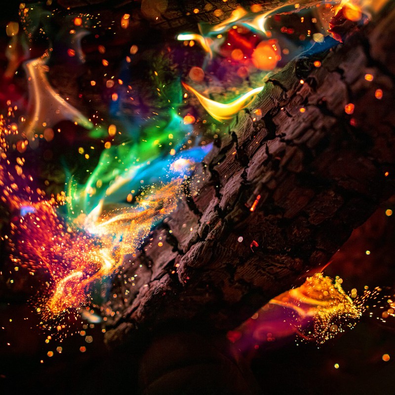 Colourful Fire Colours 250 Gamm for Fireplaces Stove etc. Available