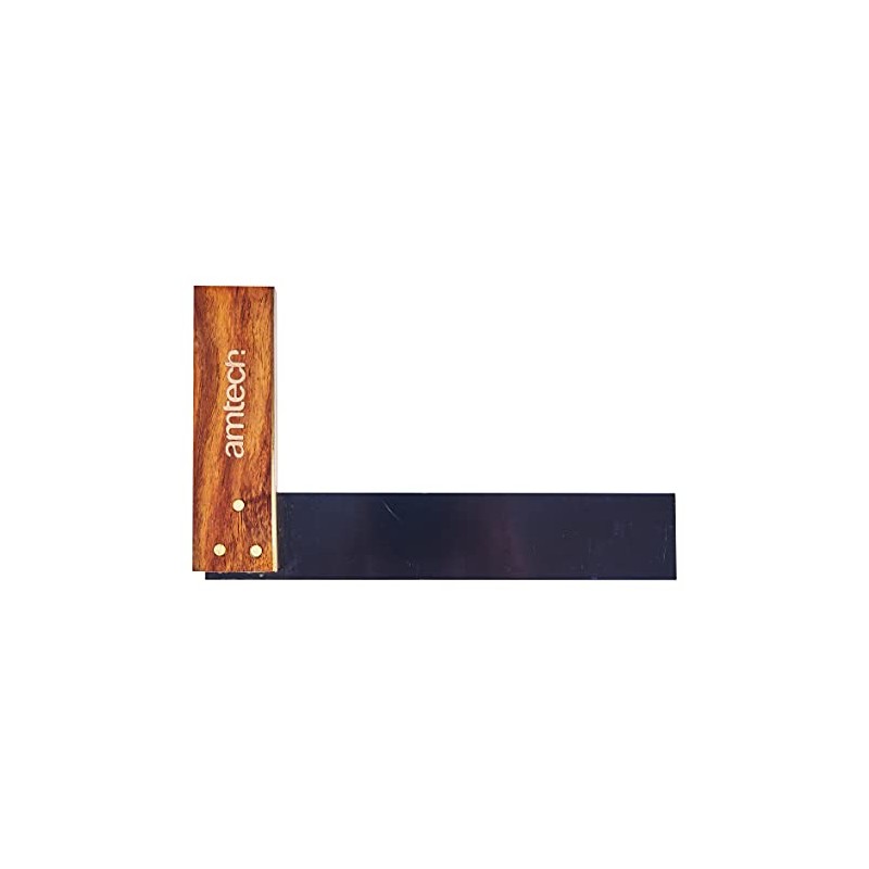 Amtech P3388 230mm (9") Wooden tri Square