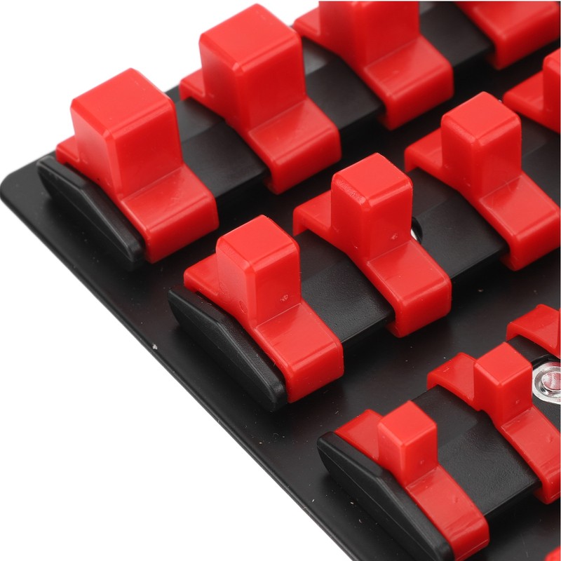 48 Piece Socket Organizer Tray 1/2 Inch X 14 Clips