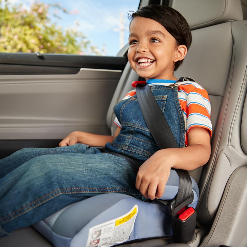 Cosco Topside Backless Booster Car Seat, Lightweight Booster Seats for