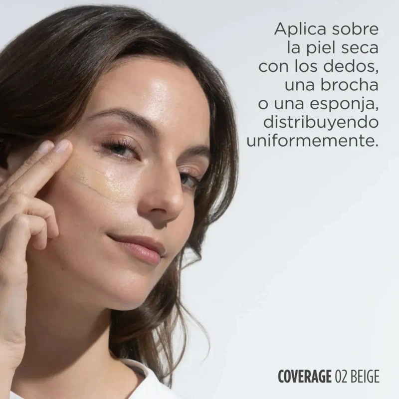 Isdin Coverage Base De Maquillaje Alta Cobertura Con Protector Solar