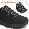 DELELE 2 Pair Thick Round Climbing Shoelaces Hiking Shoe Laces