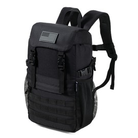 AZULDEZ Small Tactical Backpack for Men, 10L Military Backpack Mini Molle EDC Daypack, Water Repellent Tactical Assault Bag, Hiking Rucksack