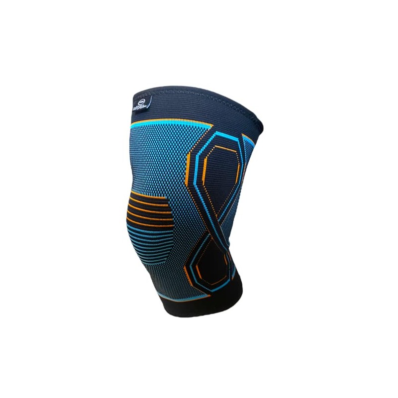 HYRS Rodillera Elástica Antideslizante Compresión Ejercicio Unisex Azul TCH