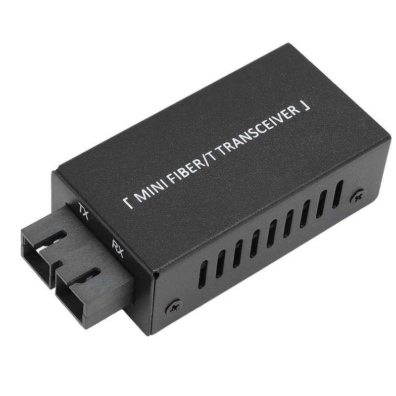 Fiber Optic Transceiver 2 Ports 10 100Mbps Self Adaptive Tx1310nm