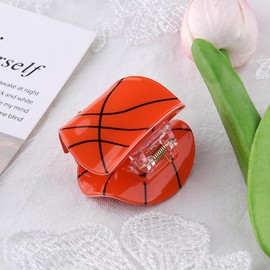 Basketball Hair Claw Clips for Women Girls Sports Hairpin for Girls Women Sports Themed Decorations for Woman Girl Basketball Hair Accessories
