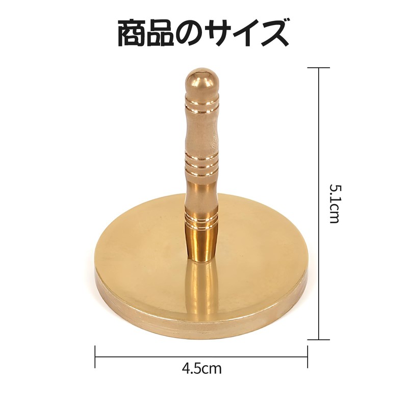 Liroyal Ash Presser, Incense Burner, Ash, Buddhist Tool, Ash Rubbing
