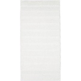 CAWÖ Home Noblesse Uni 1001 Hand Towel 50 x 100 cm White 600