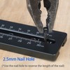 Circle Cutter Trimming Guide, 2.5mm Nail Hole Appropriate Strength Router