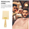FOMIYES Barber Hair Stylist Comb for Men Flat Top Comb