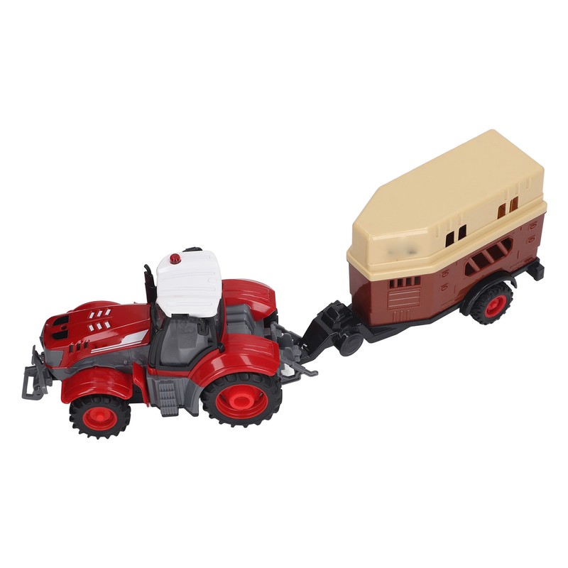 RC Farm Tractor Toy Educational Rechargeable Remote Control Electronic Farm