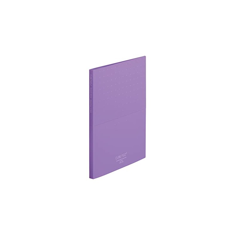 LIHIT LAB CUBEFIZZ N6003-10 Clear Book, Stand Type, A4, 20
