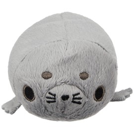 SAN-EI Original Plush Toy, Noru~n Tribe, Baikal Seal, W 2.4 x D 3.5 x H 2.0 inches (6 x 9 x 5 cm), Animal