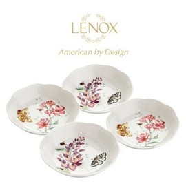 Lennox [Galleria] Lennox Butterfly Meadow cold storage 4P (color random), single option / 레녹스 [갤러리아] 레녹스 버터플라이메도우 찬기 중 4P (색상랜덤), 단일옵션