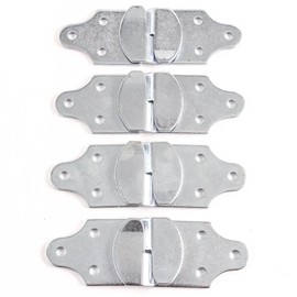 Red Hound Auto Qty 8 Straight Brackets Wood Sides Stake Body Utility Latch Rack Gate Trailer 8pc Panel Connector