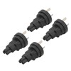 to IEC320 C5 Power Adapter 3 Prong to C5 Converter