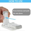 Flowden Improved Childproof Door Lever Lock（2 Pack）Prevents Toddlers from Opening