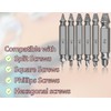 KAPSING 6 Piece Screw Extractor Set, Extractor Set for Damaged