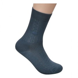 Kkul-ttaeng Men's High-Stretch Cotton Links Long Socks (24cm, 28cm) 5 Pairs, Random Delivery - 24cm
