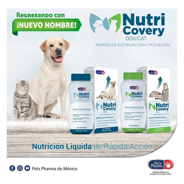 Nutricovery Perro (recovery) 180 Ml Estimula Apetito Inulina - Producto