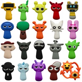 Sprunky Croc Charms 20pcs Cute Shoe Decoration Charms for Shoe and Bracelet Wristband Party Gifts