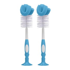 Dr. Brown's - cepillo para biberón, Azul, 2 pack