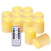 IMAGE Flameless Votive Candles,12 Pack 1.5 x 2 Inch Flickering