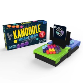 Educational Insights Kanoodle Head to Head Two Player Puzzle Game Brain Teaser Challenge 80 Puzzles