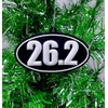 Running 26.2 Marathon Run Runner Themed Christmas Ornament
