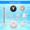 67-209-911-SS Pool Diving Board Bolts Mounting Kit - Replacement for