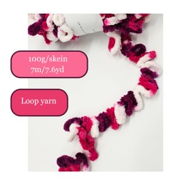 DDL&HEXI 6 skeins of Loop Yarn Finger Yarn (115-6)