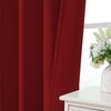 CUCRAF Red Blackout Curtains 84 inch Length 2 Panels Set,