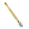 Glass Cutter with Golden Handle - Portable, Easy to Store,
