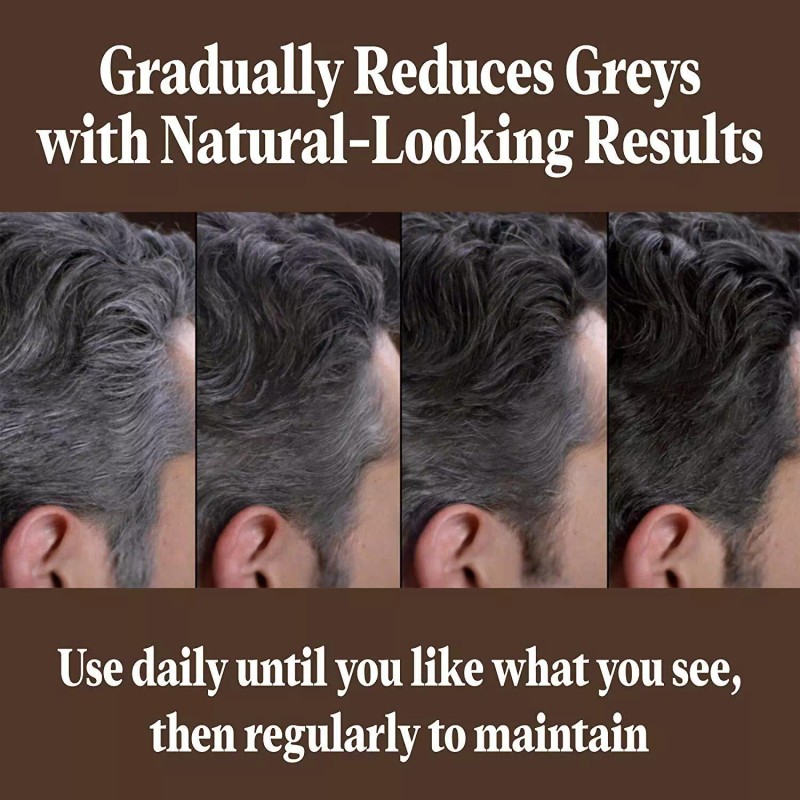 Just for Men Control GX GREY-REDUCING SHAMPOO Gently Cleans Revitalizes