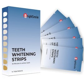 Teeth Whitening Strip - Whitening Strips for Sensitive People, Fast Remove Smoking, Coffee, Wine Stains, Teeth Brightening Kit Pack of 28 Non-Slip Strips (28)