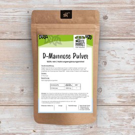 TASTE MARKET Guter Geschmack D-Mannose Pulver 500 g | 100% natrliches Mannose Pulver ohne Zus?tze | Vegan