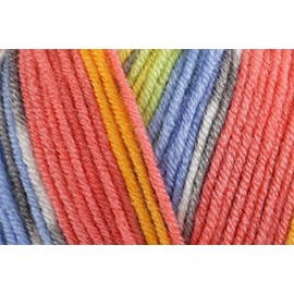 James C Brett Fairground DK Yarn 100% Acrylic Super Soft Crochet Double Knitting Wool for Baby Garment & Accessories - 100g Ball - G1 - Single (1 Ball)