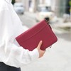 WASON Portfolio A5 Binder Journal with Zipper - Leather pu