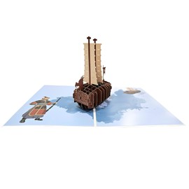 LEEUMDREAM Anyone Who's Interested in Korea Should Totally get The Pungmul Nori Pop-up Card!