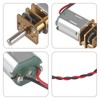 DIANN 10pcs Mini Micro N20 Gear Motor DC 3V-6V Slow