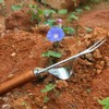 Manual weeder with wooden handle Root weeding, manual weeding tool