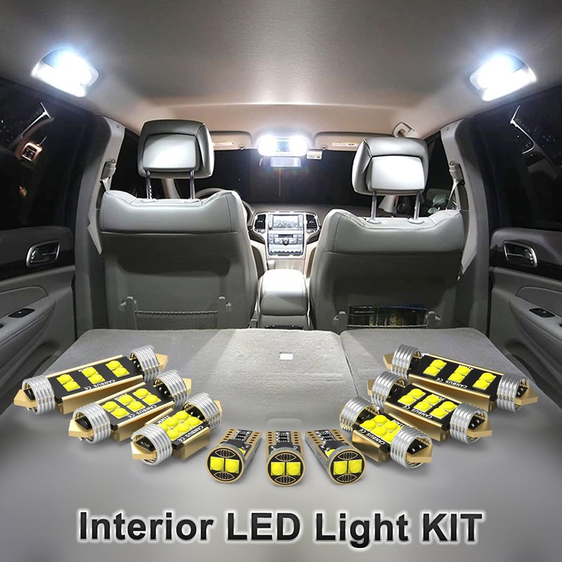 LED Interior Light Kit Replacement for NISSAN Pathfinder R52 2013