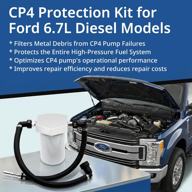 CP4 Disaster Prevention Bypass Kit Compatible with Ford F250 F350