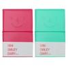 2 Pcs Mini Notebook, Mini Diary 2 Colors Pocket Notebook
