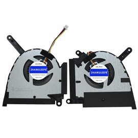 ZHAWULEEFB New CPU+GPU Cooling Fan for ASUS TUF Dash (2022) F15 FX517 FX517ZC FX517ZE RTX 3050 3050Ti Series FP85 DFS5K22305283E 13NR0950P01011 FP86 DFS5K22115371E 13NR0950P02011 DC5V 0.5A