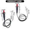 BTFO 2 Pcs Propane Push Button Piezo Igniter Kit with