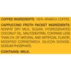 Gevalia Cappuccino Espresso K-Cup Coffee Pods & Froth Packets (36